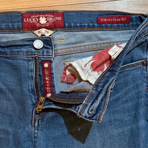 Lucky Brand Blue Denim Sofia Jeans - Picture 1 of 2